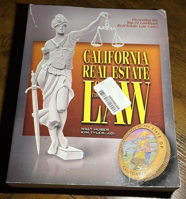 California Real Estate Law 9th Edition Walt Huber