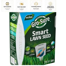 Aqua Gel Coated Smart Grass Seed - 1kg, Covers 25m², Drought-Tolerant 13.99 per kilo