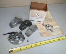 NOS 72 73 74 Chevy Olds Pontiac Buick distributor plate & shield kit 454 455 SS