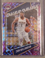Panini Mosaic Overdrive Prizm Zion Williamson #13 New Orleans Pelicans