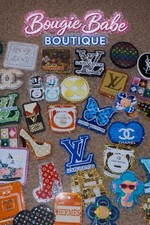 Flatback Glitter Acrylics - 10 piece Mixed