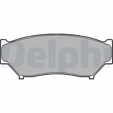 Delphi Bremsbeläge vorne für Suzuki Grand Jimny Vitara