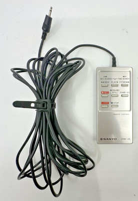 Vintage Sanyo VRM-48 Remote Controller for Video recording devices