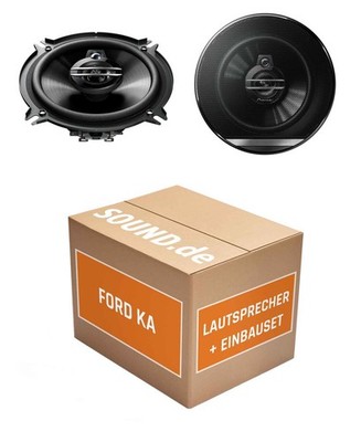 Lautsprecher Boxen Front Pioneer TS-G1330F für Ford Ka Typ RBT 2x Tief-Mitteltön
