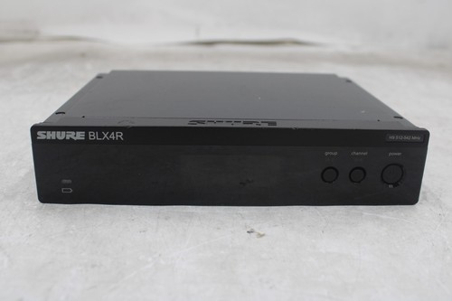Shure BLX4R Rack Mountable Wireless Receiver - Band J11 Black No Antennas