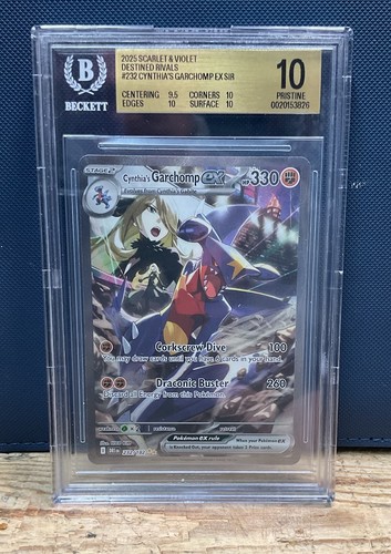 Cynthia's Garchomp ex graded BGS 10 for sale on eBay