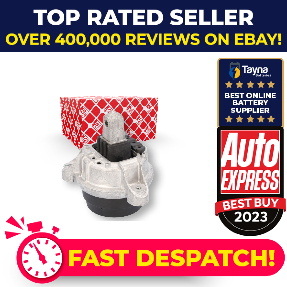 Engine Mount Left 183195 Febi Mounting 22116794471 22117935147 Quality New