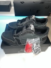 Air Jordan 1 Low Travis Scott Black Phantom E...