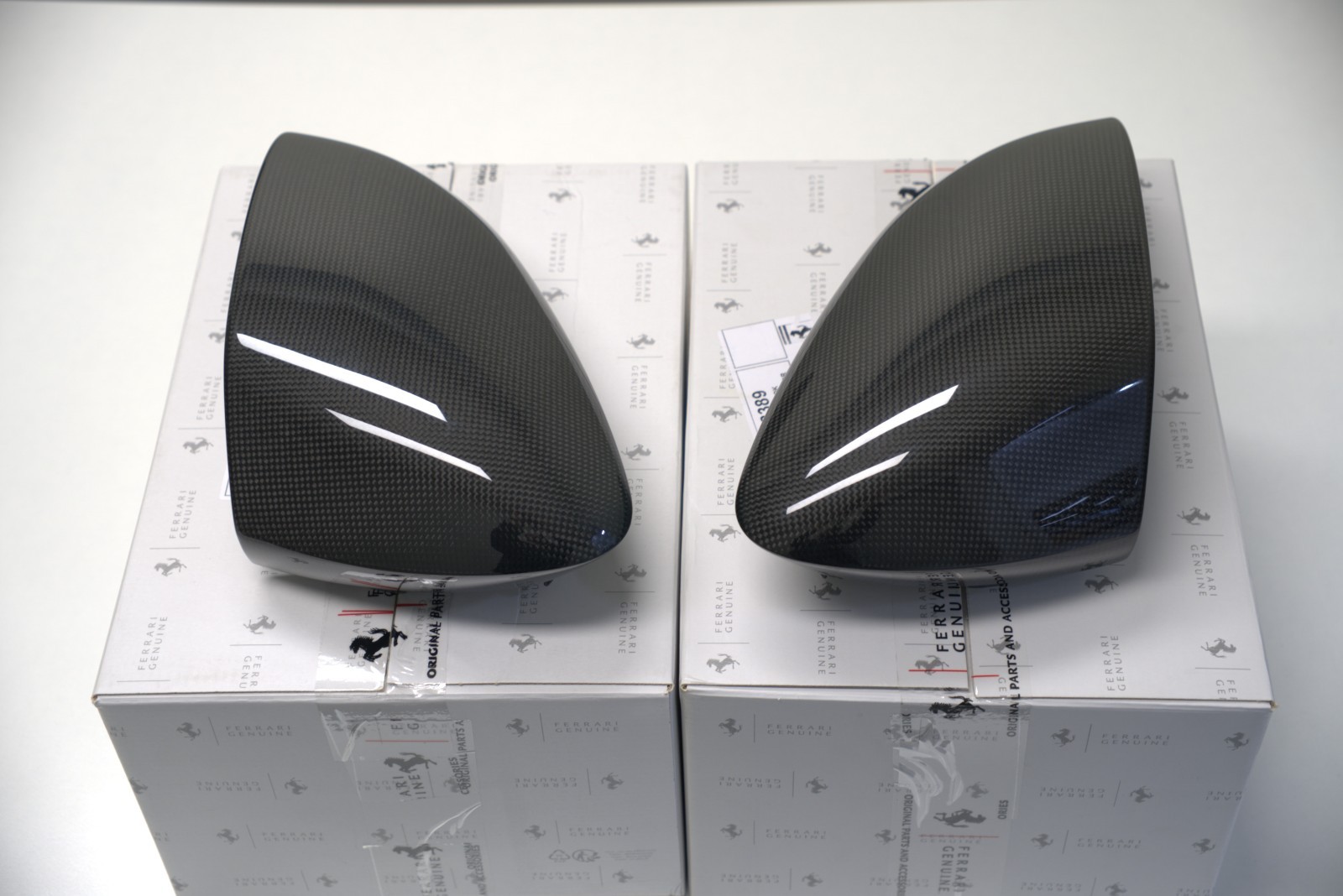 Genuine Ferrari SF90 Carbon Fibre Mirror Kit
