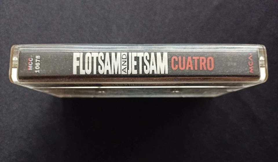 Flotsam And Jetsam : Cuatro ( Cassette Tape ) - Image 3 of 4