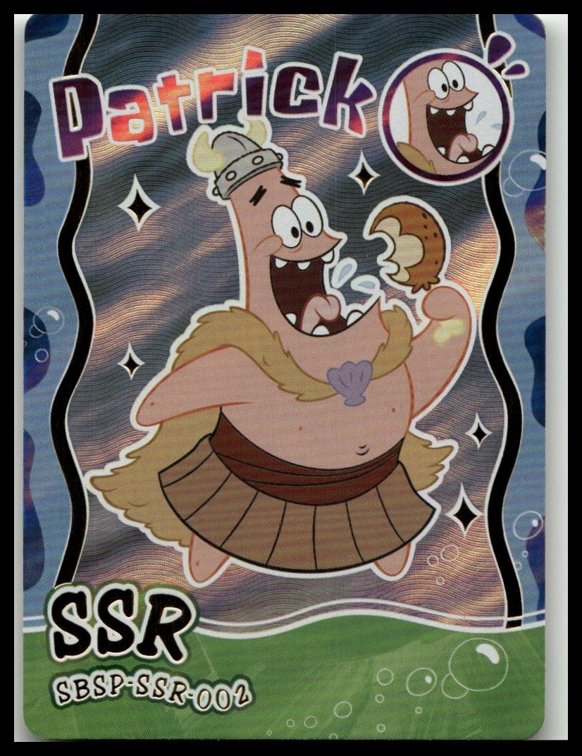 2024 Nickelodeon #SBSP-SSR-002 Patrick SSR