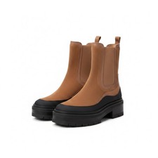 Sam Edelman chestnut suede Lulia Chelsea boot...