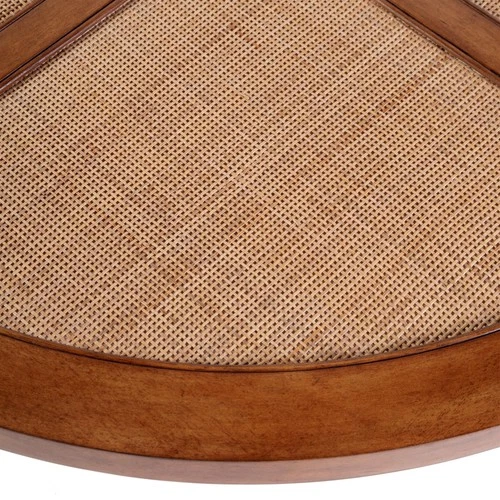 Butler Specialty Company Bali Breeze 42 in. Round Wood-Mesh Coffee Table-Brown - Picture 6 of 7