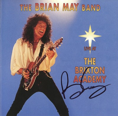 Brian May signed  Live at Brixton Academy  CD
