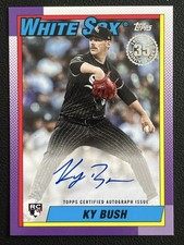 Ky Bush 2025 Topps Update 1990 Topps Baseball Auto RC #90B2-KB