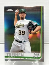 2019 Topps Chrome - Blake Treinen #144 Refractor