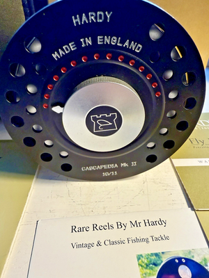Hardy Cascapedia MK II 10/11 Salmon Fly Reel with Case Papers Box