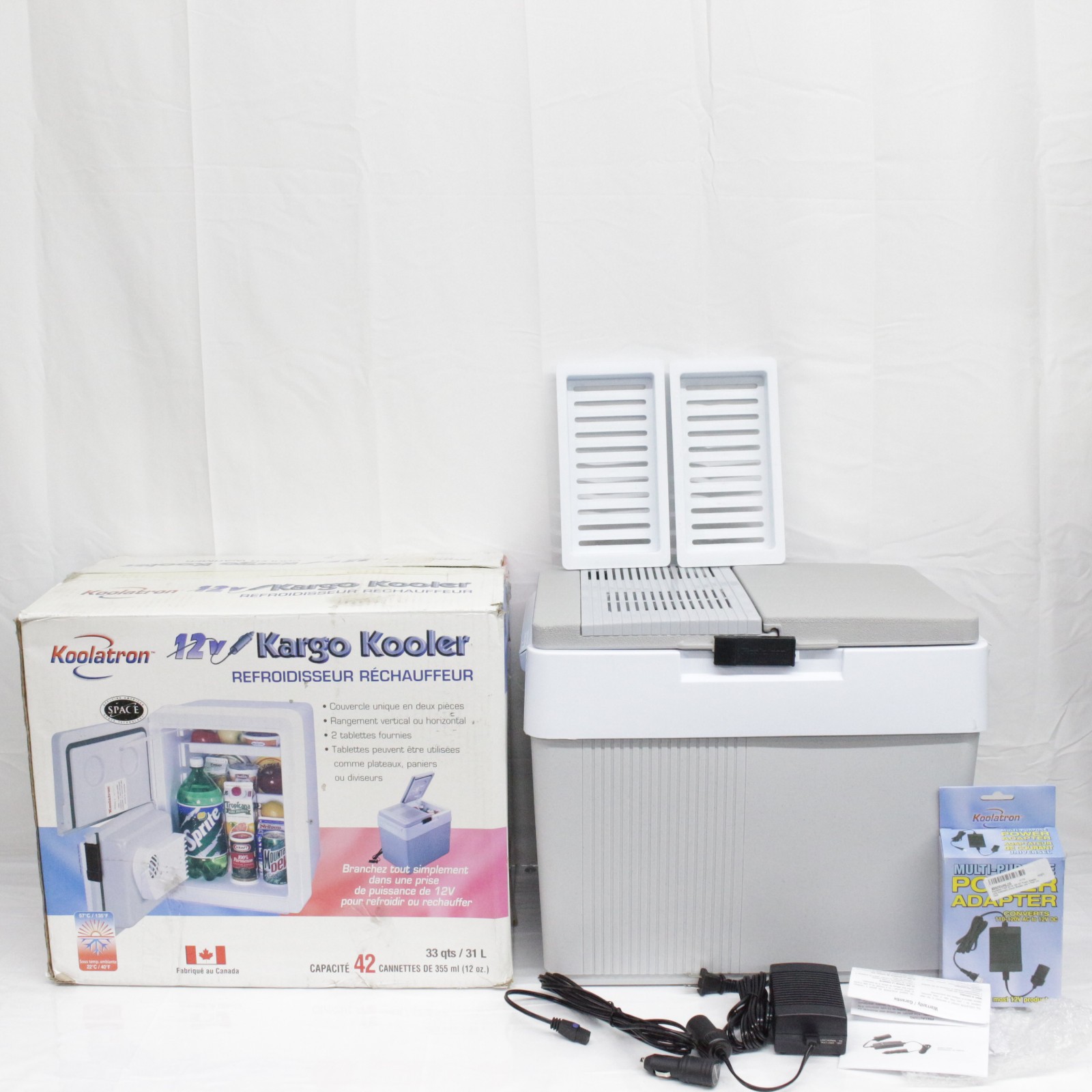 Warmer Iceless 12v 33 Quart 31 L White