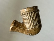 NICE LATE MISSISSIPIAN / PROTO-HISTORIC CLAY TRADE PIPE FROM KENTUCKY, FUR TRADE