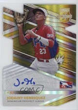 2020 Panini Elite Extra Edition 12/24 Jodainy Henriquez #189 Auto 0u8i