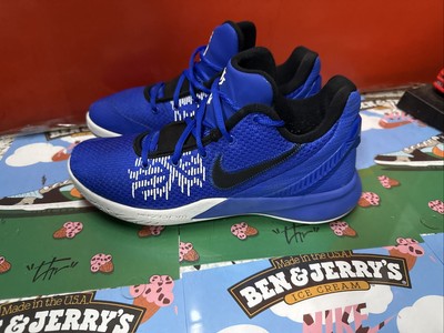 Nike Zoom Kyrie Flytrap II Basketball Shoes Blue White AO4436-402 Size 8