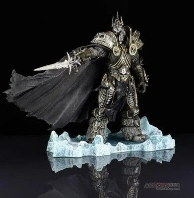 WOW World Of Warcraft LICH KING ARTHAS ACTIONFIGUR Modell Spielzeug 21CM