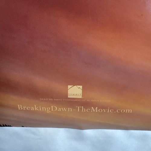 Lot de 3 affiches promotionnelles Twilight Breaking Dawn partie 1 11x17 exclusivité SDCC 2011 - Photo 15/15