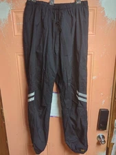 REI Novara Elements Waterproof Reflective Drawstring Supplex Nylon Rain Gear XL