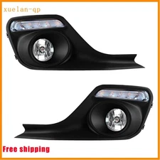 For Suzuki Swift 2017-2019 Led Daytime Running Light DRL w/ Halogen Fog Light