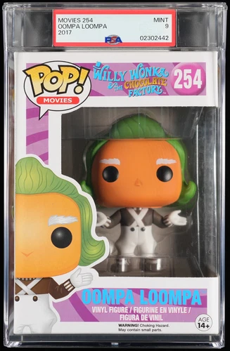 Oompa Loompa Movies Willy Wonka & the Chocolate Factory 254 Funko Pop! PSA 9