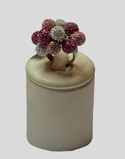 Anello in Acciaio Swarovski