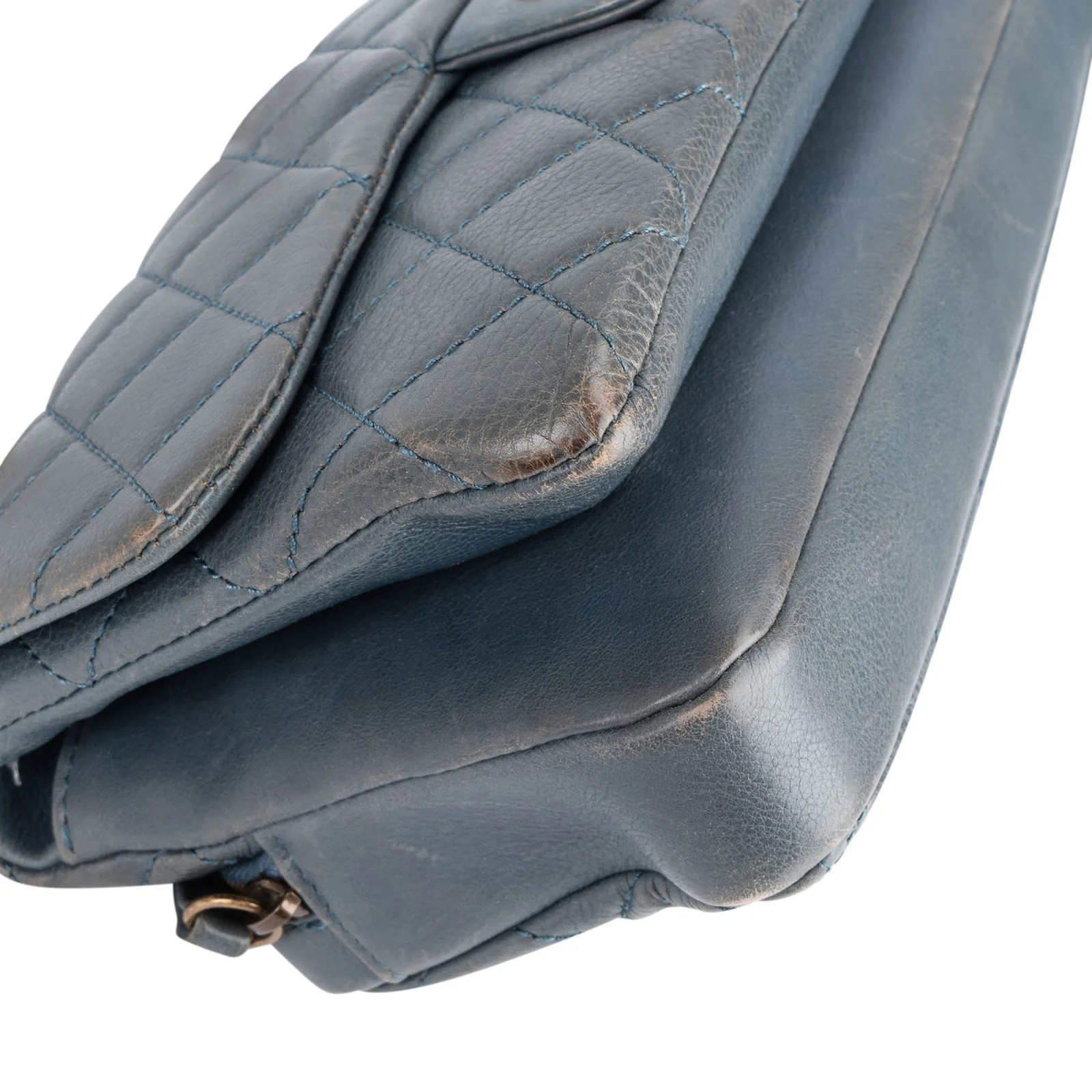 Chanel Quilted Leather Rectangular Single Flap Sh… - image 7