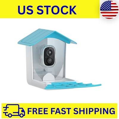 VicoHome Bird Feeder with Camera - AI Bird Recognition, Solar Powered Outdoor
