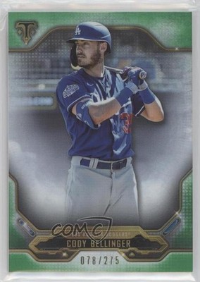 2020 Topps Triple Threads Emerald 78/275 Cody Bellinger #45 0j87
