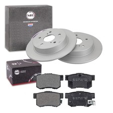 ABS BREMSSCHEIBEN 278mm + BELÄGE HINTEN passend für SWIFT 3 III MZ EZ