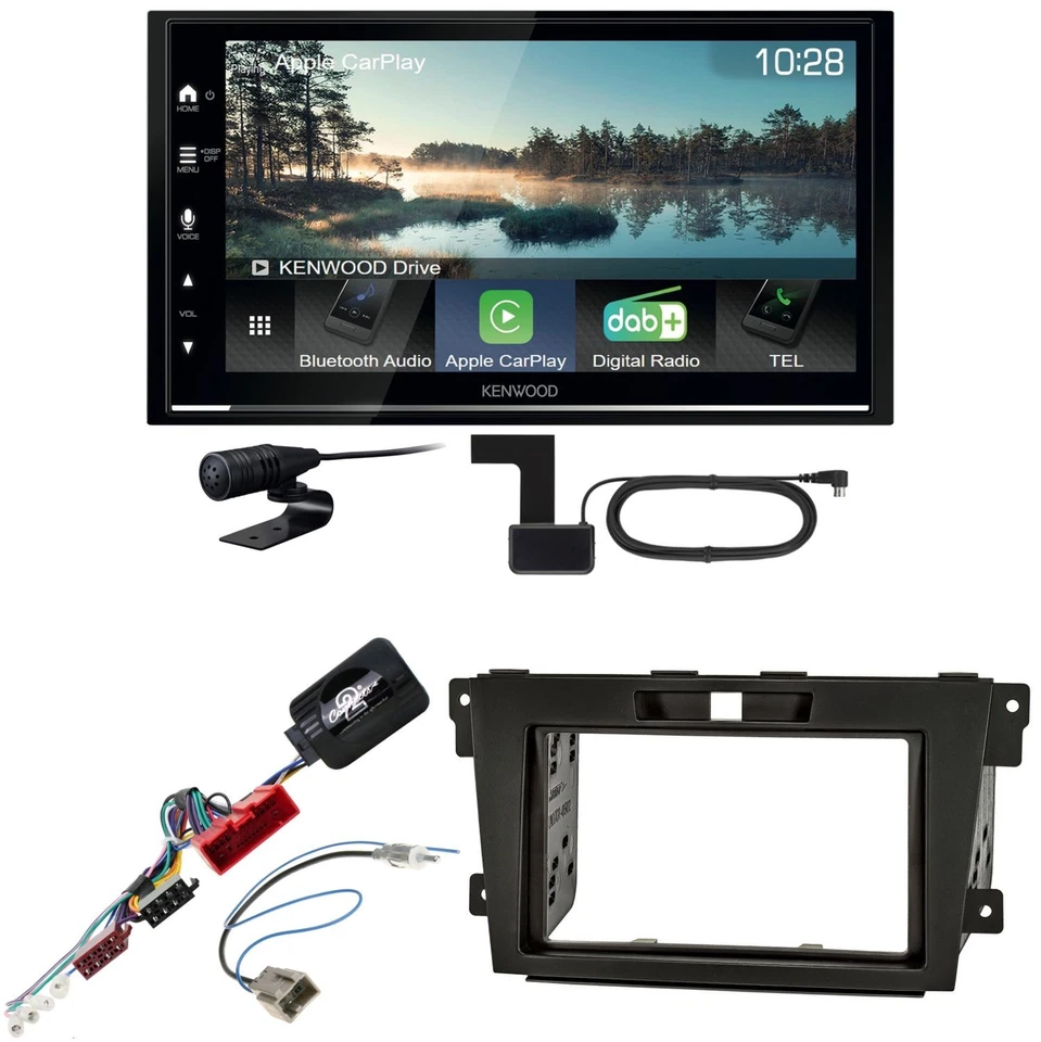 Kenwood DMX7722DABS Android Auto CarPlay Bluetooth Einbauset für Mazda CX-7 - Bild 1 von 1