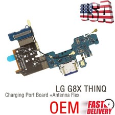 OEM USB Charging Port Board Antenna Flex Cable 2in 1 For LG G8X ThinQ LG G850U