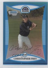 2008 Bowman Chrome Prospects Blue Refractor 2/150 Christian Friedrich #BCP13 9zk