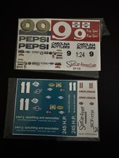 tamiya 1/24 slot car decals slotcar-fever Roy Tyner Junior Johnson Pepsi