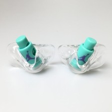 Air Jordan V VI Lace Locks Teal Base With Purple Jumpman Holder Available