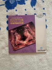 Led Zeppelin - The Song Remains the Same Stereo Extended Play Laserdisk Rare