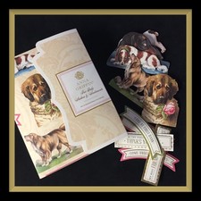 Anna Griffin 40 piece FUR BABY DOG Stickers  Sentiments   NEW  