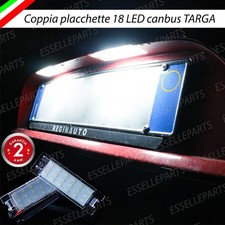 COPPIA LUCI TARGA PLAFONIERE COMPLETE RENAULT KADJAR 18 LED CANBUS 6000K