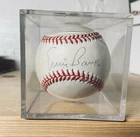 Ernie Banks Signed Rawlings Baseball