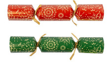 Tom Smith Green & Red Snowburst Crackers 100 x 9inch XTOMCCC5A017
