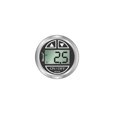 Faria F13750 Digital Depth Sounder, Chesapeake SS Black w/Transom Transducer