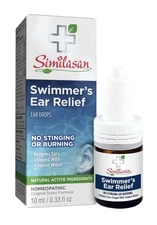 Similasan Swimmer's Ear Relief Drops Homeopathic 0.33 Floz Exp 01/2027 FREE SHIP