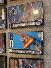 SEGA SATURN 10 Game Bundle mighty hits, alone in the dark, panzer dragoon More!