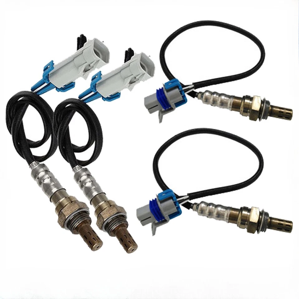 4x Oxygen Sensor Up&Downstream For 2008-2013 Chevrolet Silverado GMC Sierra 1500 Foto 3 de 4