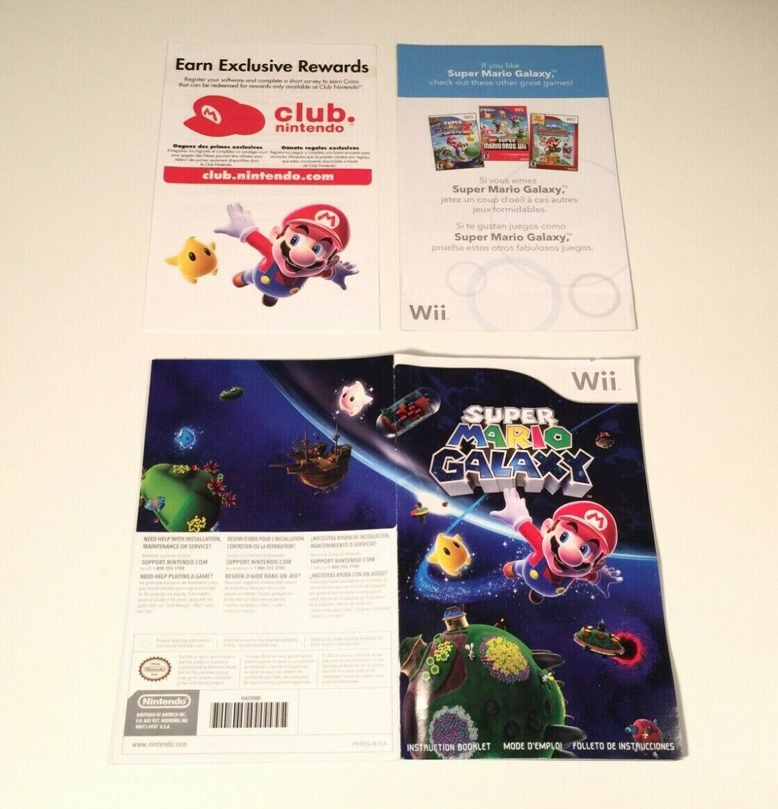 Super Mario Galaxy - Nintendo Selects [Nintendo Wii, NTSC, Action